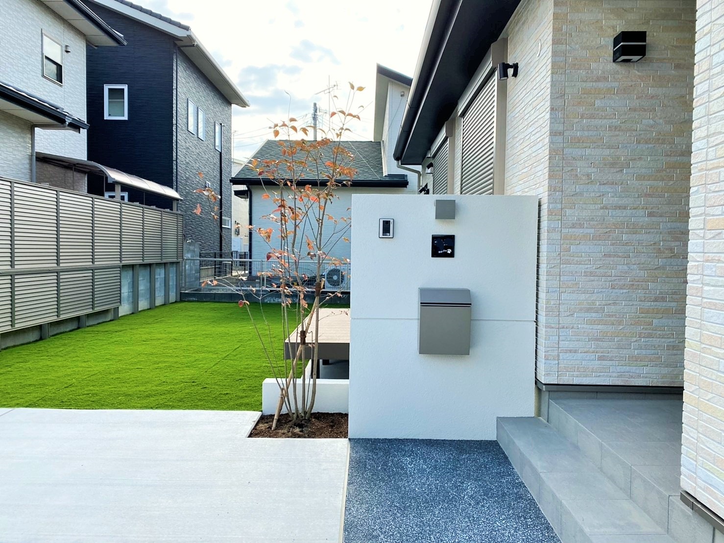 福津市 新築外構工事 施工実績 宗像 福津 新宮 古賀のリフォームとリノベーションならrenovation Studio Claft